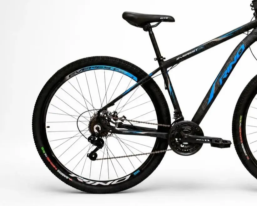 Detalhe da bicicleta Everest